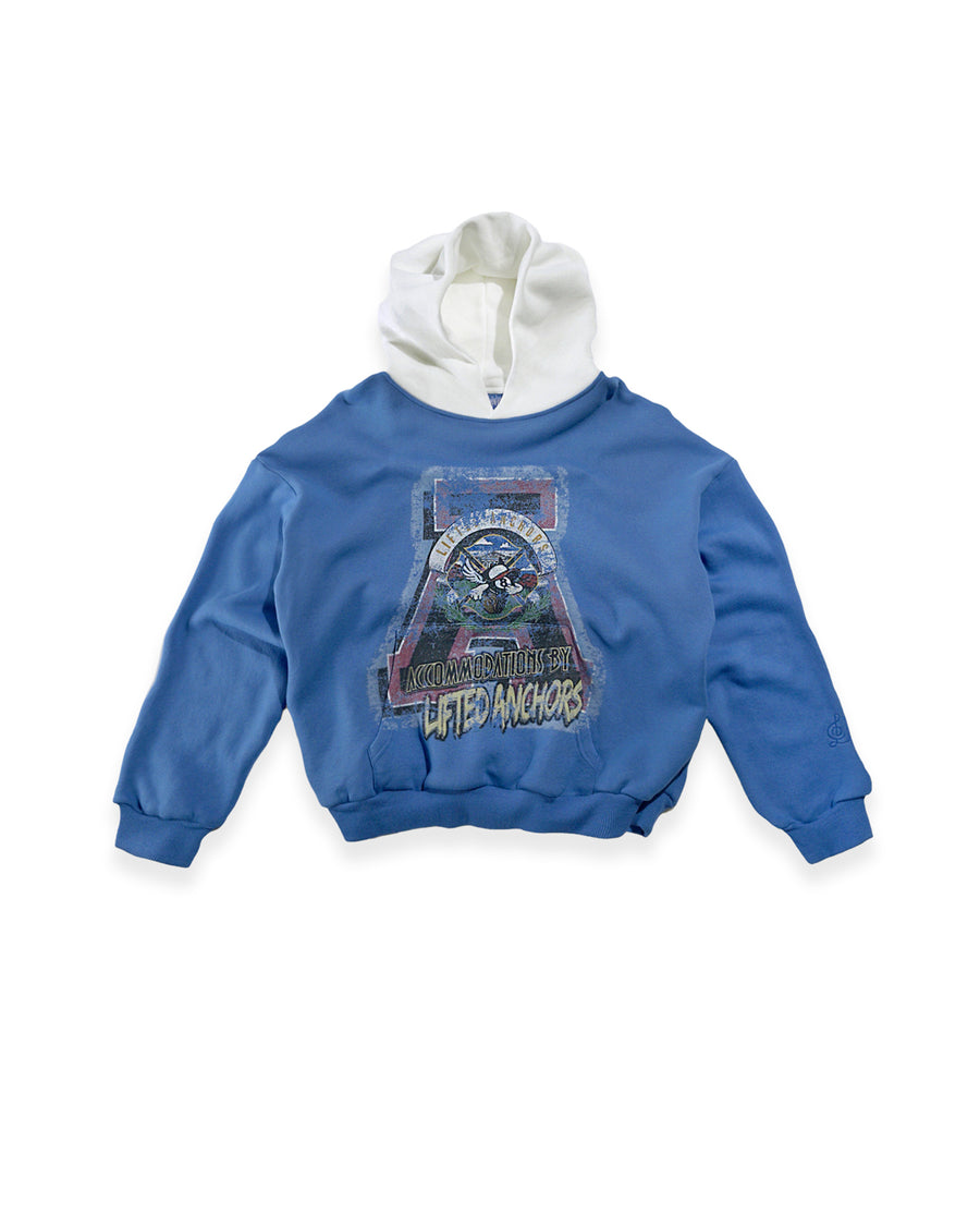 "Accommodations" Hoodie (Royal/White)