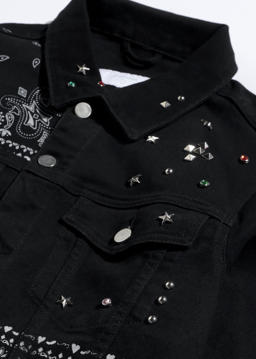 Kingdom Denim Jacket (Black)
