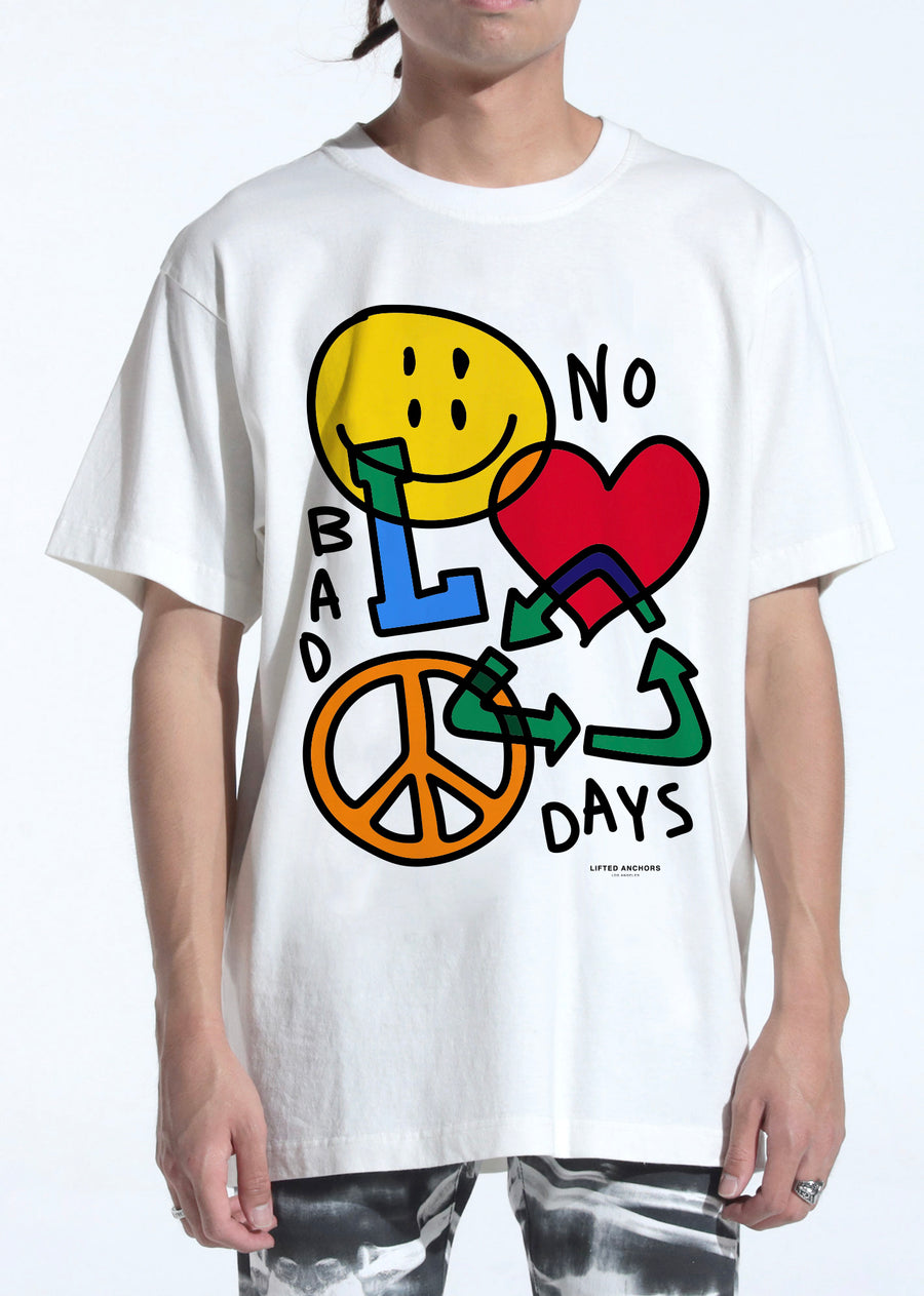 "No Bad Days" Tee (White)