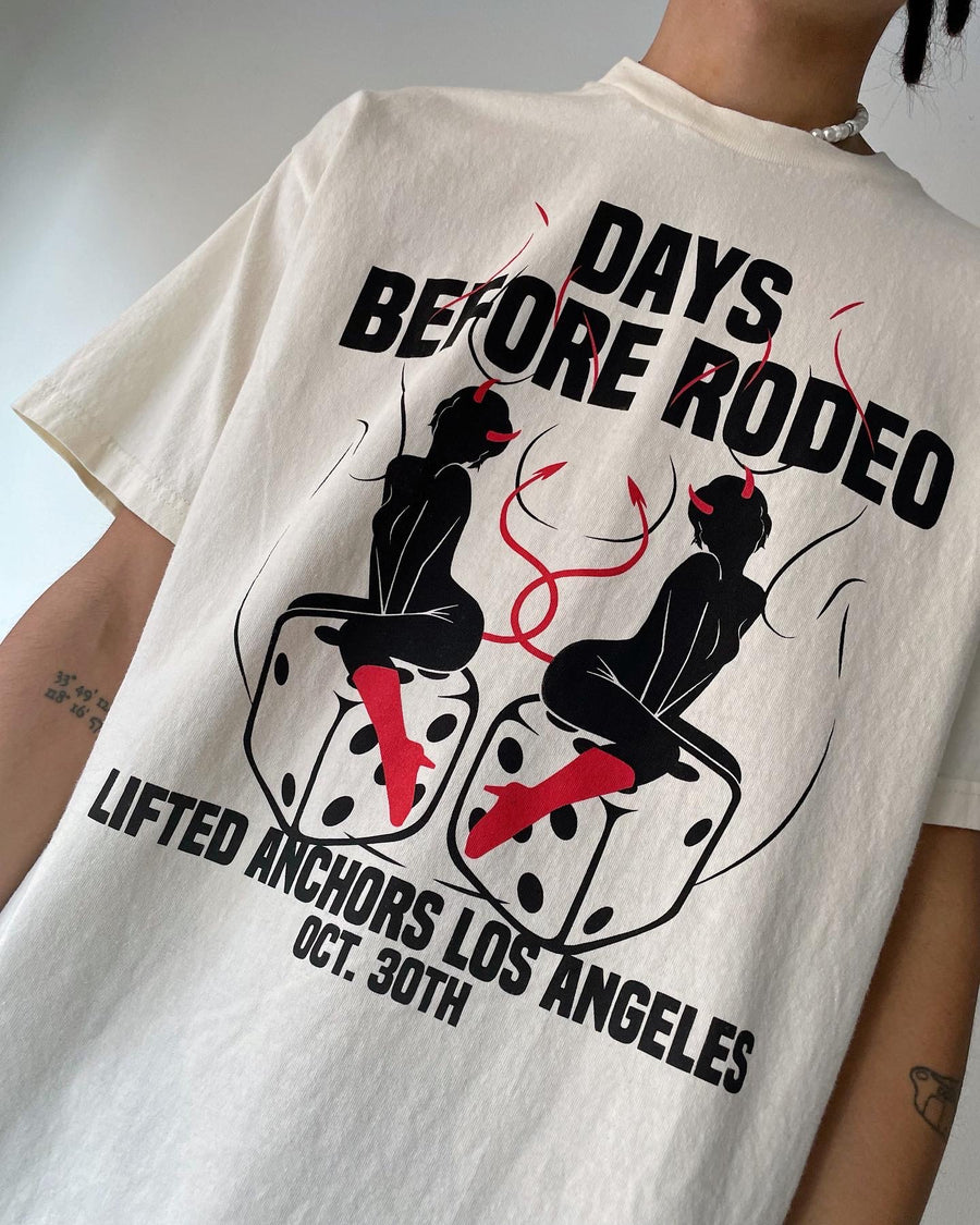 Days Before Tee (Off White)
